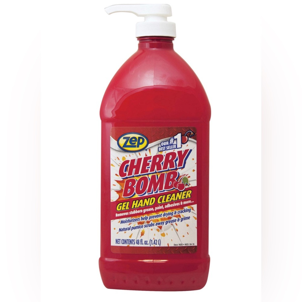 SOLD.  Cherry Bomb Gel 1.5 Qt. Industrial Hand Cleaner + FREE Shipping